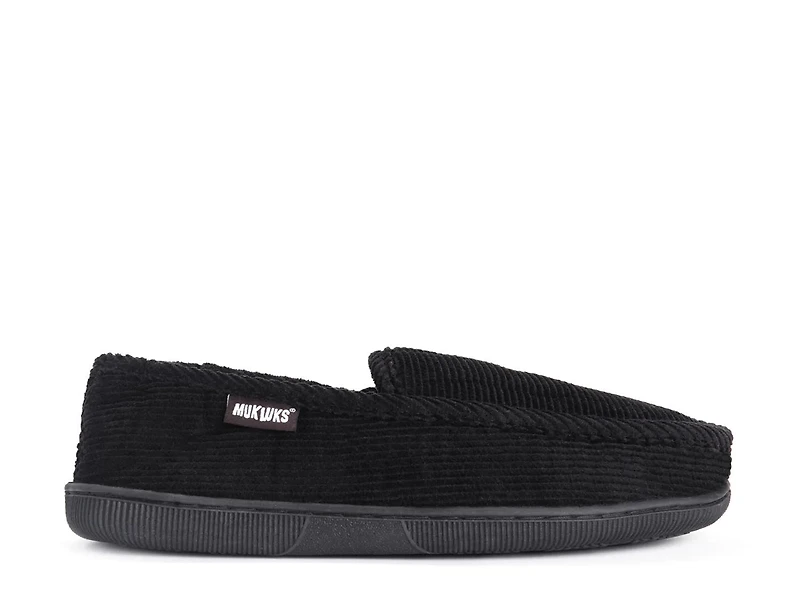 Corduroy Moccasin Slipper