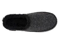 Faux Wool Clog Slipper - Men's
