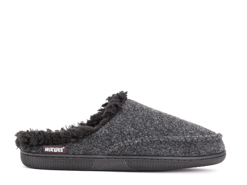 Faux Wool Clog Slipper - Men's