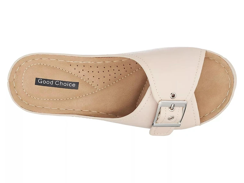 Justina Wedge Sandal