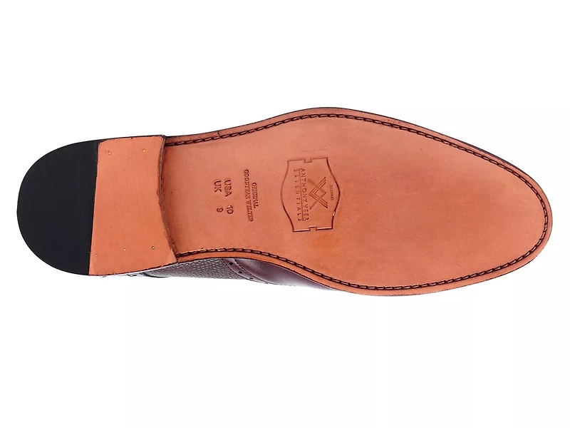 Roosevelt Wingtip Monk Strap Slip-On