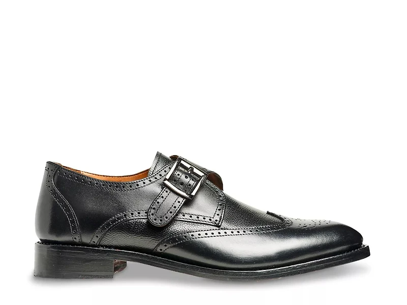 Roosevelt Wingtip Monk Strap Slip-On