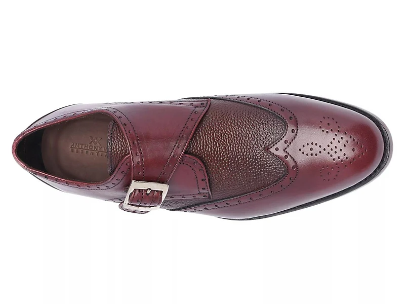 Roosevelt Wingtip Monk Strap Slip-On