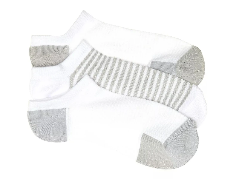 Powder Soft Women's No Show Socks - 3 Pack