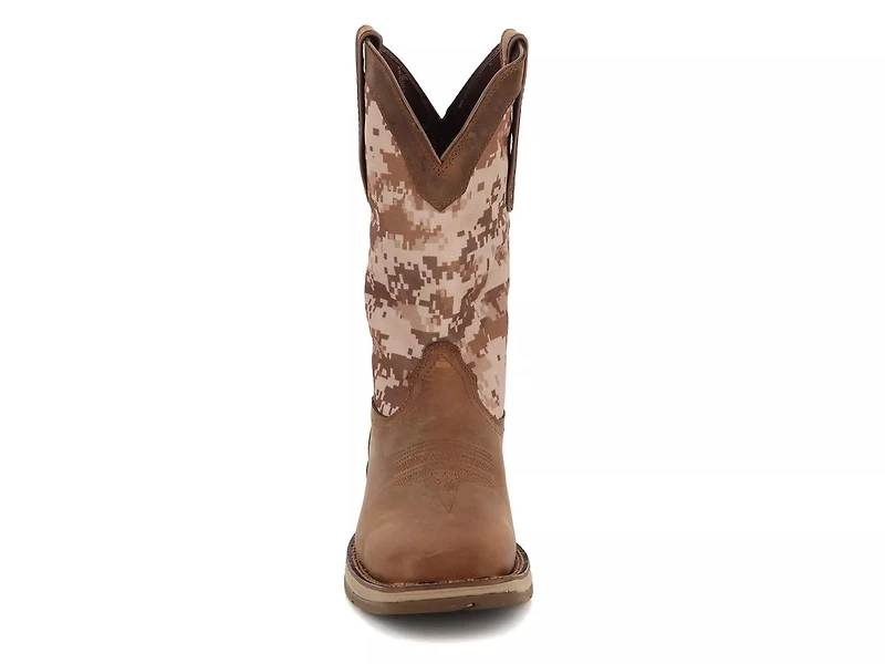 Rebel Desert Camo Cowboy Boot