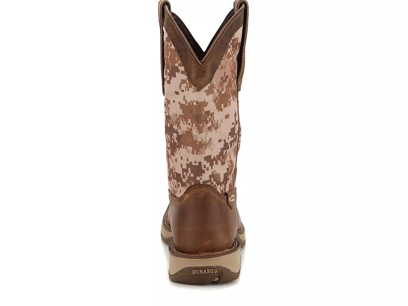 Rebel Desert Camo Cowboy Boot