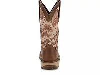 Rebel Desert Camo Cowboy Boot