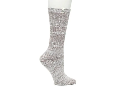 Rib Knit Women's Crew Socks