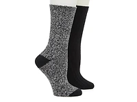Soft Polytam Marled Women's Crew Socks