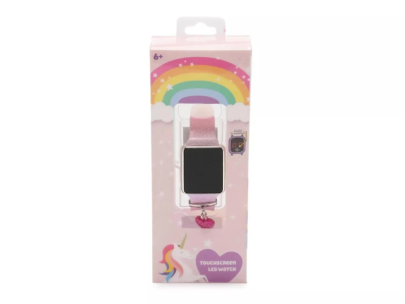 Pink Glitter Touchscreen Watch