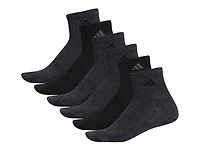 Athletic Cushioned Men’s Quarter Ankle Socks
