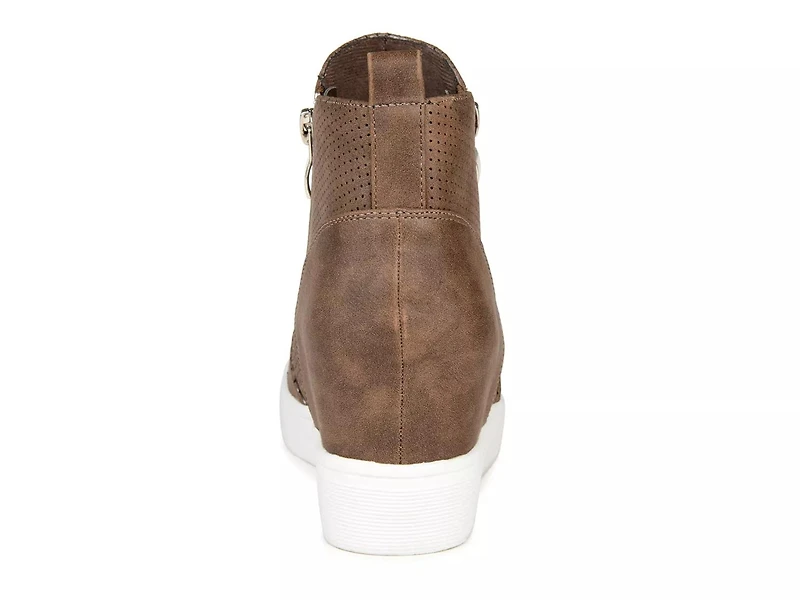 Pennelope High-Top Wedge Sneaker