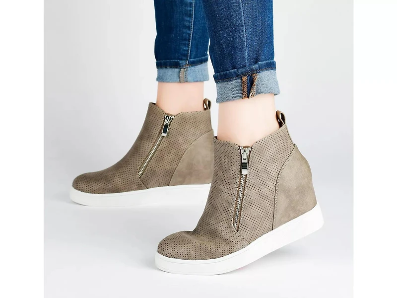 Pennelope High-Top Wedge Sneaker