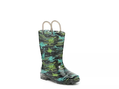 Dino Light-Up Rain Boot - Kids'