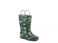 Dino Light-Up Rain Boot - Kids'