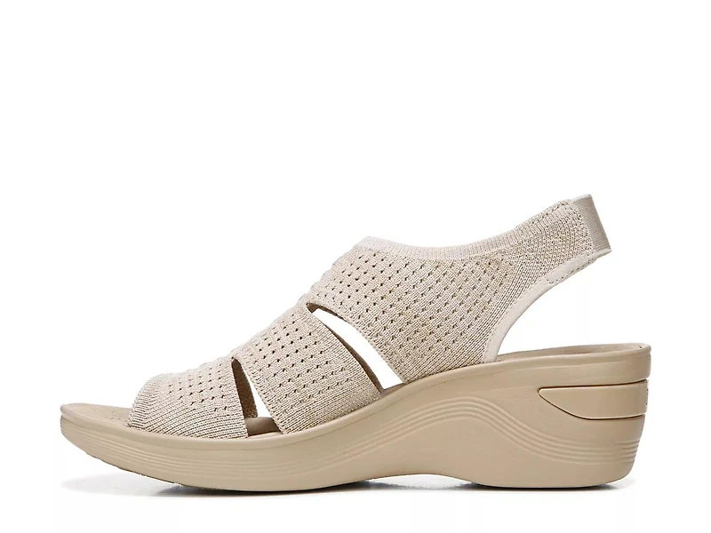 Double Up Wedge Sandal