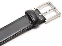 Edge Stitched Men's Leather Belt