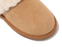 Shar Fur Trim Slipper - Women's