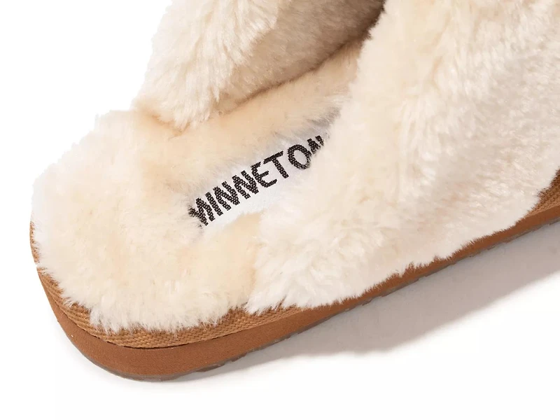 Shar Fur Trim Slipper - Women's