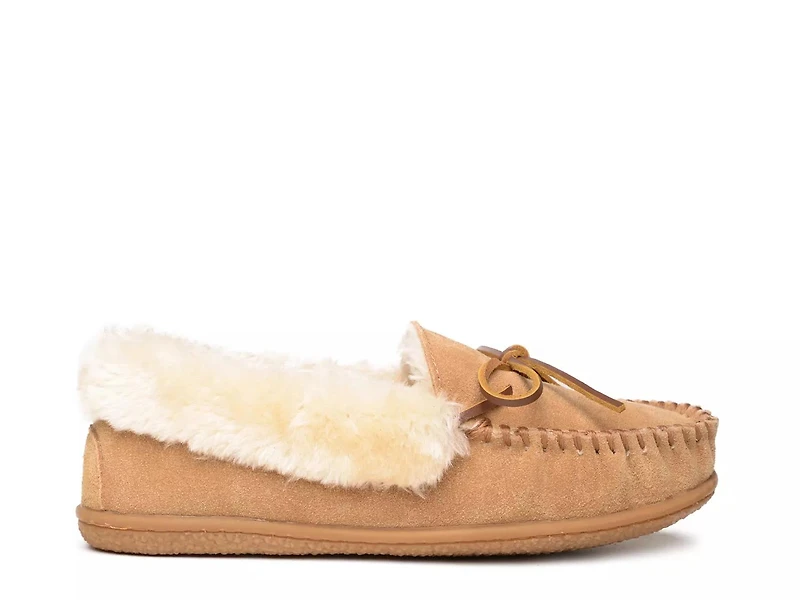 Camp Collar Moccasin Slipper - Women's