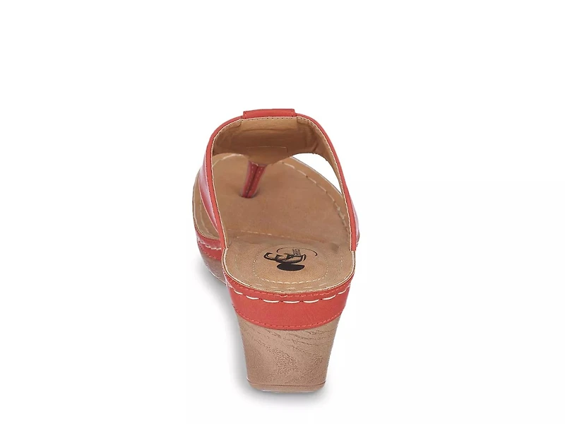 Genelle Wedge Sandal