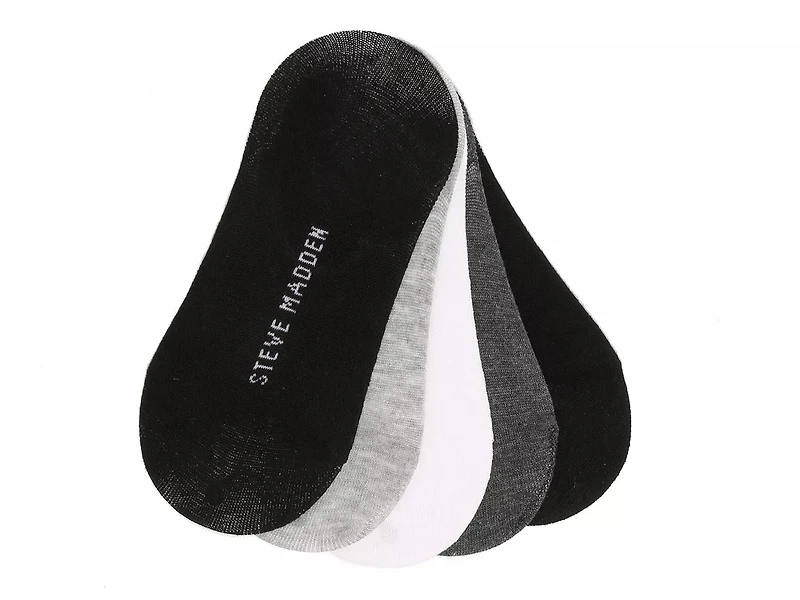 Women's No Show Liners - 5 Pack