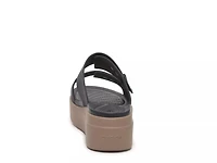 Brooklyn Low Wedge Sandal