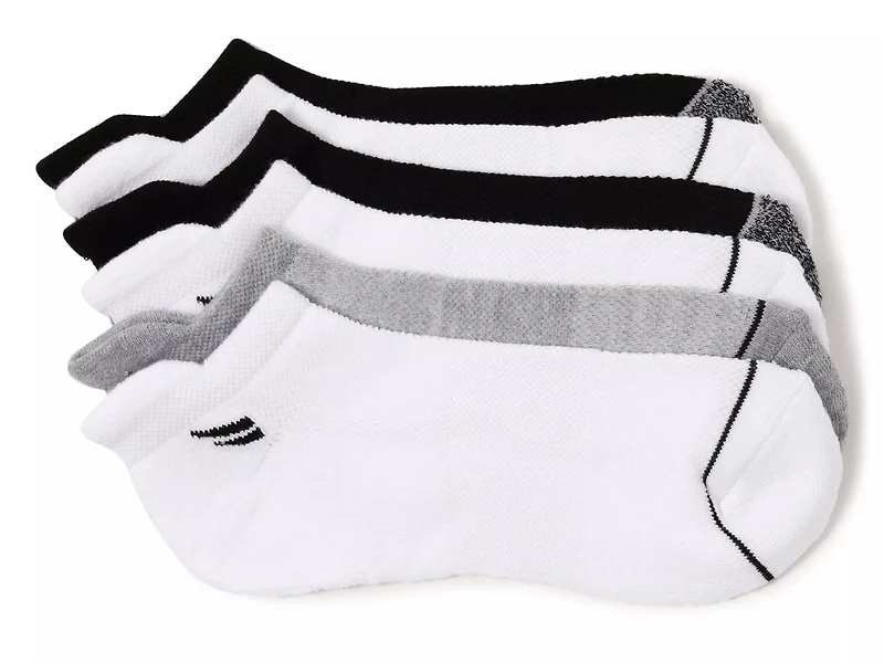Athletic Women's No Show Socks - 6 Pack