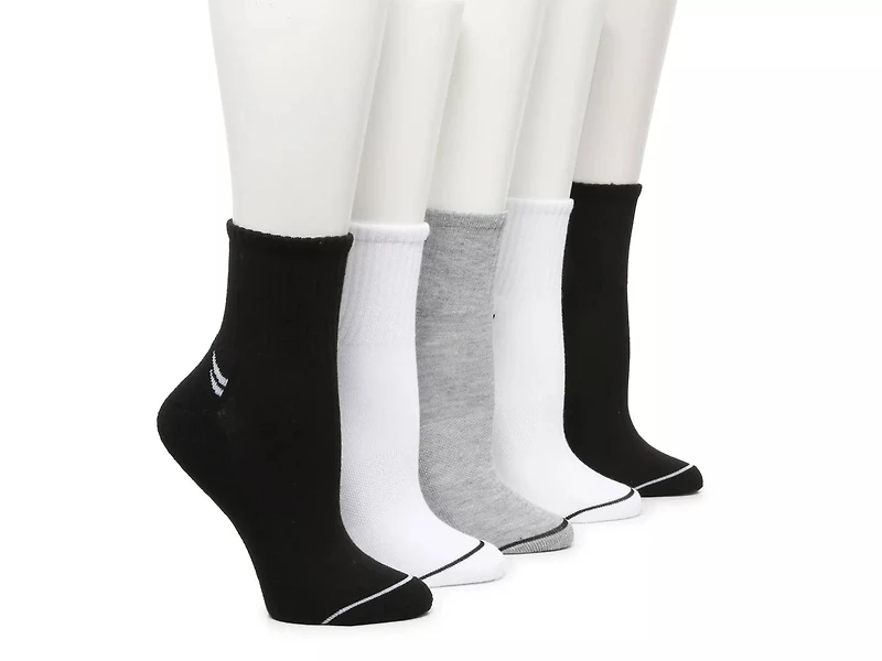 Athletic Women's Ankle Socks - 5 Pack
