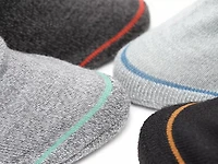 Ribbed Men's Crew Socks - 4 Pack