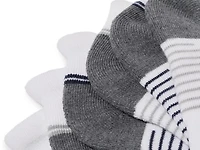 Terry Tab Men's No Show Socks - 6 Pack
