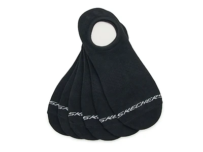 6-Pair Men's No Show Socks