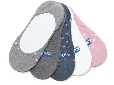 Extra Low Cut Women's No Show Liners - 5 Pack