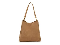 Austin Suede Shoulder Bag