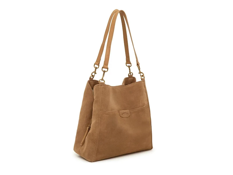 Austin Suede Shoulder Bag