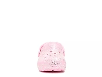 Classic Lined Glitter Clog