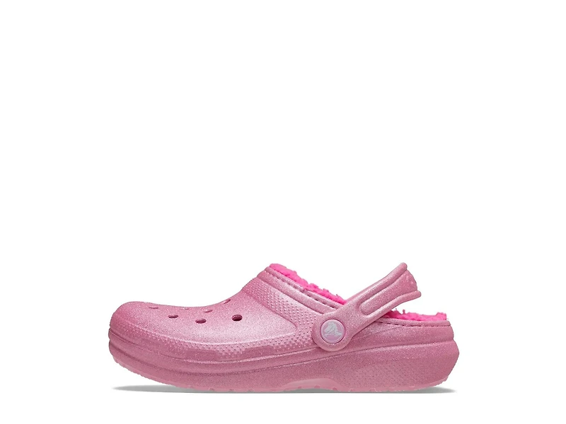 Classic Lined Glitter Clog - Kids'