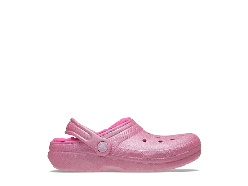 Classic Lined Glitter Clog - Kids'