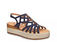 Zip-Italy Espadrille Platform Sandal