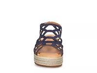 Zip-Italy Espadrille Platform Sandal