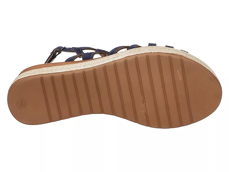 Zip-Italy Espadrille Platform Sandal