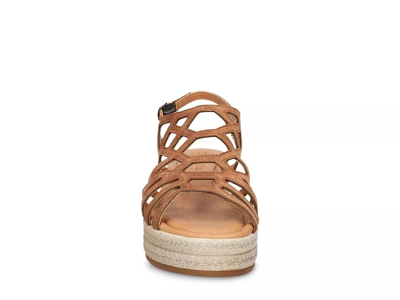 Zip-Italy Espadrille Platform Sandal