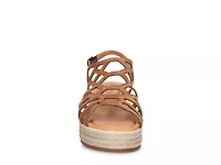 Zip-Italy Espadrille Platform Sandal