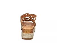 Zip-Italy Espadrille Platform Sandal