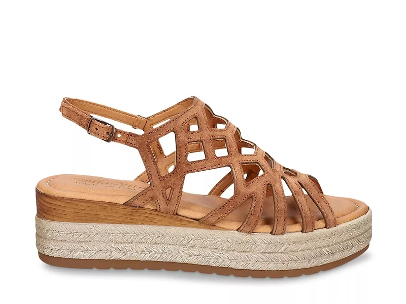 Zip-Italy Espadrille Platform Sandal