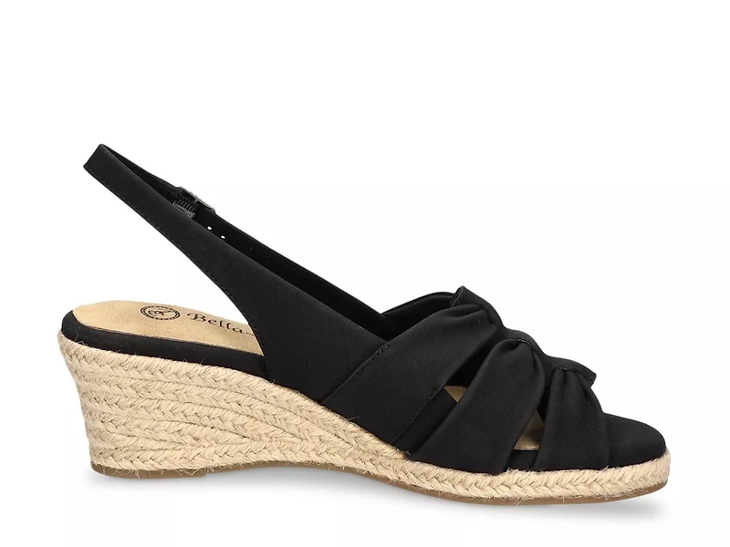 Cheerful Espadrille Wedge Sandal