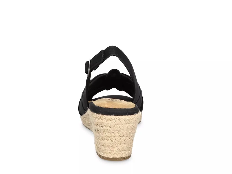 Cheerful Espadrille Wedge Sandal