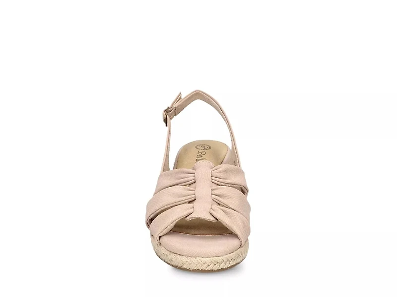 Cheerful Espadrille Wedge Sandal