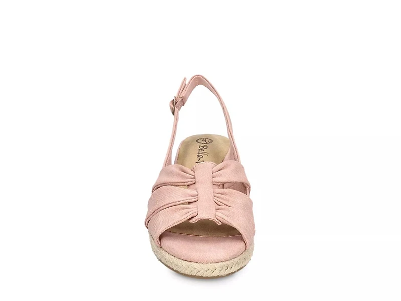 Cheerful Espadrille Wedge Sandal