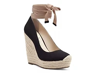 Zexie Espadrille Wedge Pump